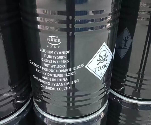 50kg sodium cyanide black