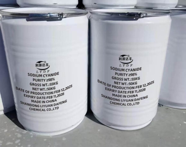 50kg sodium cyanide white